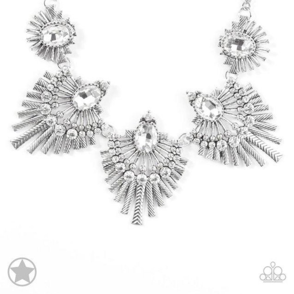 Miss Youniverse White Necklace